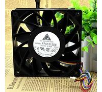 LMNCBVYA Industrial Server Fan with Speed Control - Solution FFC1212DE 12CM DC12V 2.4A