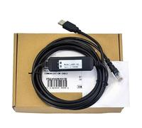 LMNCBVYA JVOP-181 Inverter Debugging Cable for V1000/J7/V7/E7/P7/G7/F7 - Industrial Grade 3 Meters Dual Chip Design