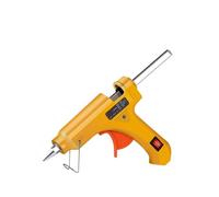 LMNCBVYA Mini Hot Melt Glue Gun 40W with 50 Glue Sticks - Rapid Heating, Ergonomic Design for Arts and Crafts, Home Repairs (Black)(Yellow 1PC,With sticks)