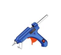 LMNCBVYA Mini Hot Melt Glue Gun 40W with 50 Glue Sticks - Rapid Heating, Ergonomic Design for Arts and Crafts, Home Repairs (Black)(Blue 1PC,Without sticks)