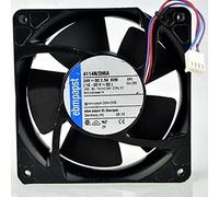 LMNCBVYA - Model 4114N/2H6A, 8000RPM, 4-Pin Interface High-Performance 12cm Aluminum Frame Fan 24V 50W for Printing Machines