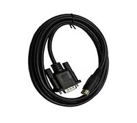 LMNCBVYA MT6000/8000-FX Communication Cable for Touch Panel - 10 Meters - Compatible with MT6000 and MT8000 Series FX Series - Black