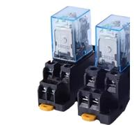 LMNCBVYA MY2N-J Small Electromagnetic DC24V 8-Pin 5A Power with Base for Automation Control