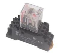 LMNCBVYA MY4N-GS Small Electromagnetic AC220V - 14 Pin 5A with Base for Industrial Applications(10)