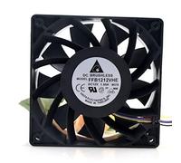 LMNCBVYA -Pin High-Performance Fan with Speed Measurement and Temperature Control FFB1212VHE 12038 12V 1.5A 120mm 4
