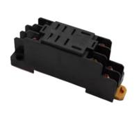 LMNCBVYA PTF08A Small Base - 8-Pin Guide Rail Fixed Socket, AC250V, 10A, 3KV Insulation Voltage(1PC E)