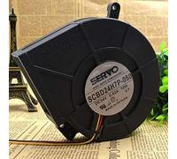 LMNCBVYA - Quiet Operation, High Efficiency Solution SCBD24H7P-050 120mm DC 24V 0.42A 3-Wire Turbine Centrifugal Fan