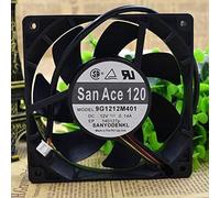 LMNCBVYA Quiet Operation, Ideal for PC and Electronics 9G1212M401 120mm DC 12V Fan - 3 Wire, 0.14A, 1950RPM, 58CFM,