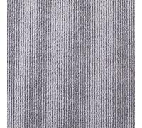 LMNCBVYA Self Adhesive Carpet Tiles - Peel and Stick 12x12 Inch Light Gray Carpet Squares for Home and Office - Easy to Install, 12 Pcs(Light Gray,30x30cm)