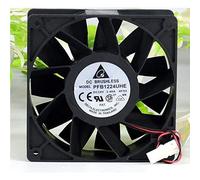 LMNCBVYA Server Fan - 2.40A, 5500RPM, 252.85CFM, Low Noise, High Efficiency Electronics PFB1224UHE 120mm DC 24V