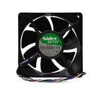 LMNCBVYA Server Fan - 4-Wire Temperature Control Fan for Optimal Airflow and Durability B35502-35 12V 1.4A 12038