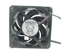 LMNCBVYA SERVO D1225C12GT3000-P 120mm 12V Cooling Fan - 0.22A 3-Wire Sickle Leaf Design for Efficient Cooling