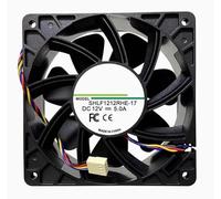 LMNCBVYA SHLF1212RHE-17 120mm DC 12V 5.0A 4-Wire Cooling Fan