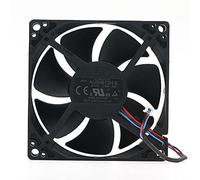LMNCBVYA Silent Fan -, Low Noise, Long Life AUB0812H-E 8cm 8025 DC12V 0.30A 3-Wire