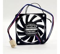 LMNCBVYA Slim Silent Fan - 60mm High-Performance Temperature Control Fan for PC, Server, and Electronics NZNYDNL LFM3160T 12V 0.25A