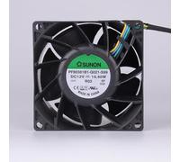 LMNCBVYA Solution for PC and Electronics NZNYDNL 12V 14.4W 8038 4-Wire Chassis Fan - High-Performance