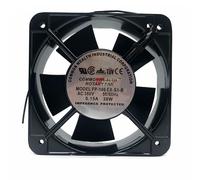 LMNCBVYA Square Chassis Cabinet Fan for Optimal Airflow 380V 38W Axial Fan FP-108EX-S1-B - 15CM