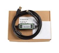 LMNCBVYA TSXPCX3030-C PLC Programming Cable - 3m Debugging Cable with FT232RL Chip, Gold-Plated, High Speed, Compatible with TSX and TWIDO Series