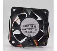 LMNCBVYA TUDC24B4S 60x60x25mm DC24V 0.07A 3-Wire Inverter Cooling Fan for Efficient Heat Dissipation
