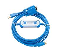 LMNCBVYA UC-PRG020-12A Touch Screen PLC Programming Cable - 3m Gold Plated Data Download Cable for Man-Machine Interface