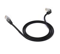 LMNCBVYA Ultra Category 5 100Mbps Double Elbow Network Cable - 5 Meter Non-Shielded RJ45 Connector for Universal Network Devices