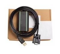 LMNCBVYA USB-1747-CP3+ Communication Data Download Cable for PLC Programming - High-Speed Electromagnetic Isolation, FT232RL Chip, Gold-Plated Plug, 3 Meters