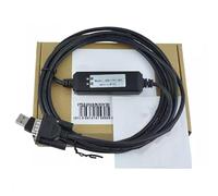 LMNCBVYA USB-1747-CP3 PLC Programming Cable - 3M Communication Data Download Cable for Industrial Automation
