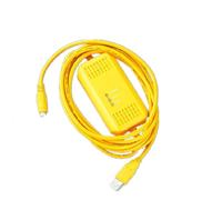 LMNCBVYA USB-AFC8503 Isolated Programming Cable for GT01 GT10 GT11 GT21 GT30 Series Touch Panels - 3m Yellow Cable