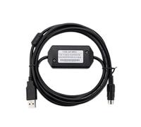 LMNCBVYA USB-AFC8513 PLC Programming Cable for FP0, FP2, FP-X Series - Black Data Download Cable