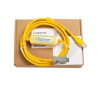 LMNCBVYA USB-ASD-CNUS0A08 ASDA-B2/AB Drive USB Programming Cable - 3M Stabilized FT232RL Chip, Yellow