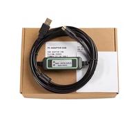 LMNCBVYA USB-FBS-232P0-9F PLC Programming Cable - 3 Meter FT232RL Chip, Black Stabilized Download Cable for Data Communication