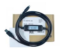 LMNCBVYA USB-H0U 3M PLC Programming Cable for Computer USB Port Communication - Economic Model, Black