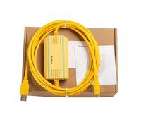 LMNCBVYA USB-HW+ Communication Download Cable - 3m FT232RL Chip, Gold-Plated, High-Speed, Electromagnetic Isolation, Yellow