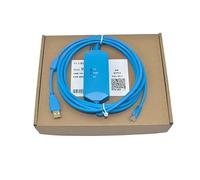 LMNCBVYA USB-KOYO PLC Programming Cable for SM SH SN DL SU Series - Opto-Isolated Communication Data Download Cable - Blue