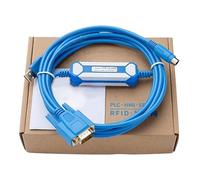 LMNCBVYA USB-LG-XGB PLC Programming Cable for XBC XBM K7M Series - Gold Plated Data Download Cable (Blue)