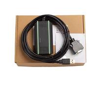 LMNCBVYA USB-MR-CPCATCBL3M Communication Data Download Cable for MR-J2S/J2 Debugging - 3M High-Speed FT232RL Chip with Black Gold-Plated Plug