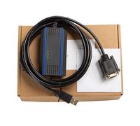 LMNCBVYA USB-PWS6600+ Touch Panel Programming Cable for PWS5600 PWS6600 PWS6A00 Series - 3m Opto-Isolated with Gold-Plated Plug and Communication Light