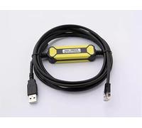 LMNCBVYA USB-RJ45 Conversion Cable CH340 - USB 2.0 RS232 to RJ45 Router Control Cable - Black