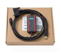 LMNCBVYA USB-SC09 Data Cable for FX Series & A Series PLC Programming - 3m FTDI Isolated Black Cable