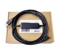 LMNCBVYA USB-V5 Communication Download Cable - Gold-Plated Round Plugs for Programming and Data Transfer