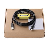 LMNCBVYA USB-XC PLC Programming Cable - Compatible with XC1, XC2, XC3, XD - Black Data Communication Cable - Economical Choice for Industrial Automation