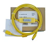 LMNCBVYA USB-XC Programming Cable for XC XD XE PLC - Universal Communication Data Download Cable - 3 Meters - Yellow Economy Model