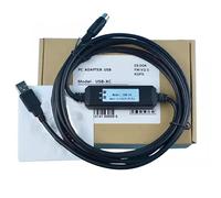 LMNCBVYA USB-XC Programming Cable for XE XD PLC - Universal Communication Data Download Cable - 3m Black Economy