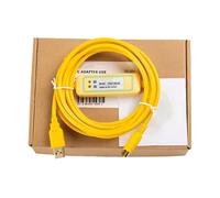 LMNCBVYA USBACAB230 PLC Programming Cable - High-Speed FT232RL Chip with Gold-Plated Plug, 3 Meters Long for Reliable Data Communication