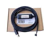 LMNCBVYA UWR00103-1 USB Data Download Cable for Inverter G5 to PC - 3m Debugging Cable with Magnetic Loop Isolation and Dual Signal Lamp