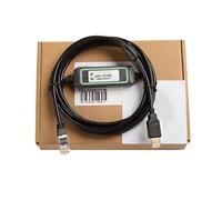 LMNCBVYA VFD-USB01 Inverter Debugging Communication Cable with FT232RL Chip - 3 Meters 6P6C Plug for Reliable Data Transfer