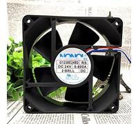 LMNCBVYA -Wire 120x120x38mm Server Fan for All CPUs - High Efficiency Air-Cooled Solution NONOISE G1238E24B2 DC 24V 0.6A 3(A2-plug)