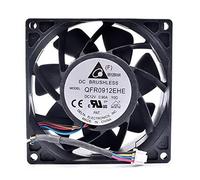 LMNCBVYA Wire Fan - Brushless Axial Fan for PC and Electronics QFR0912EHE 12V 0.60A 90mm 4-