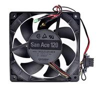 LMNCBVYA Wire Server Chassis Fan for CPU, IC, Power, and Network 9G1212E403 120mm 12V 0.58A 3-