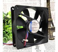 LMNCBVYA Wire Silent Fan for Chassis, CPU, and Power Systems Papst 3412NGV 9225 12V 2.5W 3-